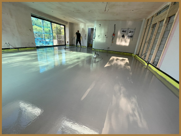 Liquid Floor Screed for Commercial Projects